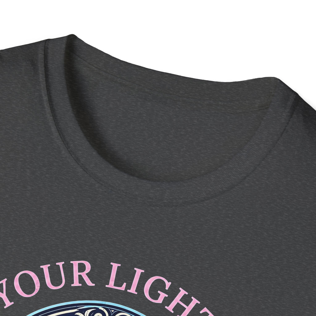 Faith Over Fear Lighthouse T-Shirt — "Let Your Light Shine" Christian Graphic Tee