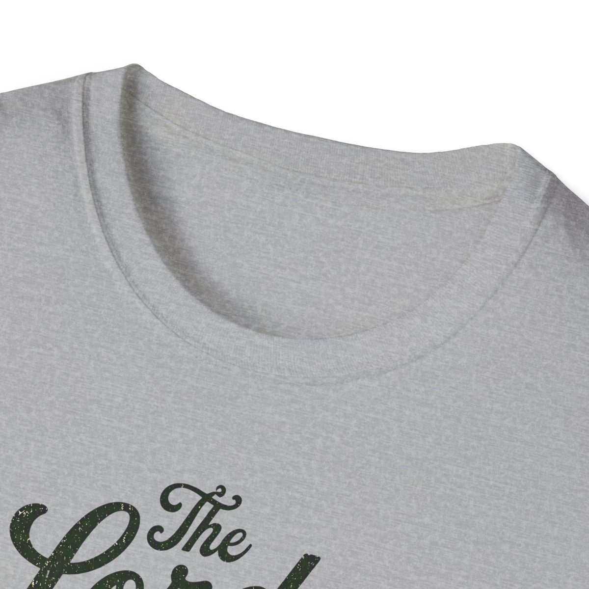 Christian T-Shirt — “The Lord Is My Shepherd, I Shall Not Want” Faith Tee