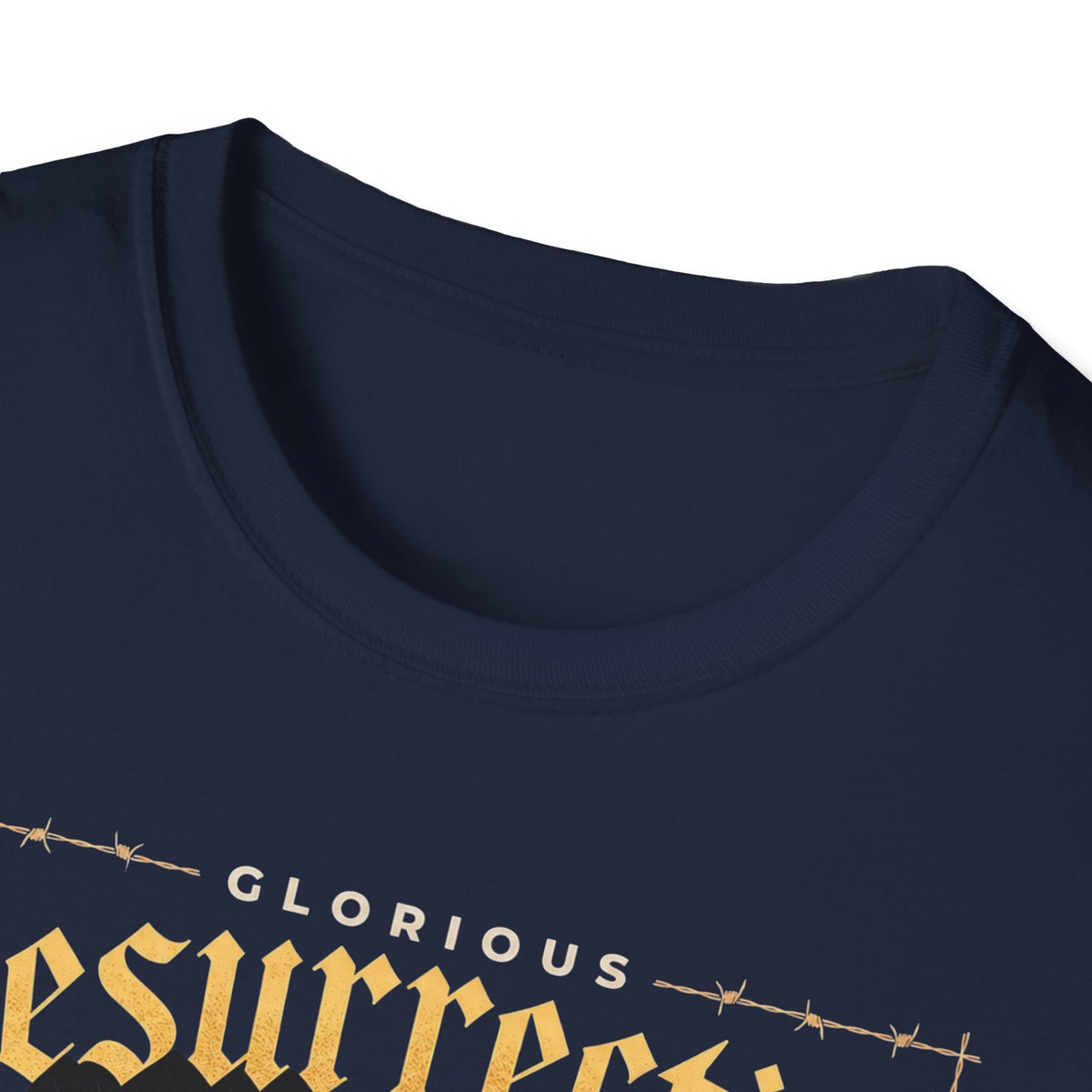 Resurrection Graphic T-Shirt — Glorious Jesus Easter Christian Tee