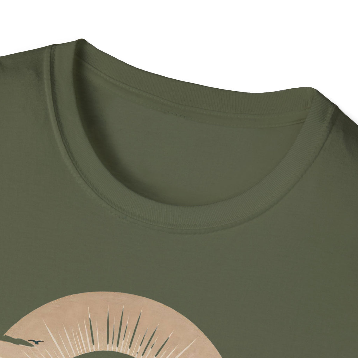 Guided by Grace T-Shirt — Spiritual Christian Tee with Jesus and Angel Illustration