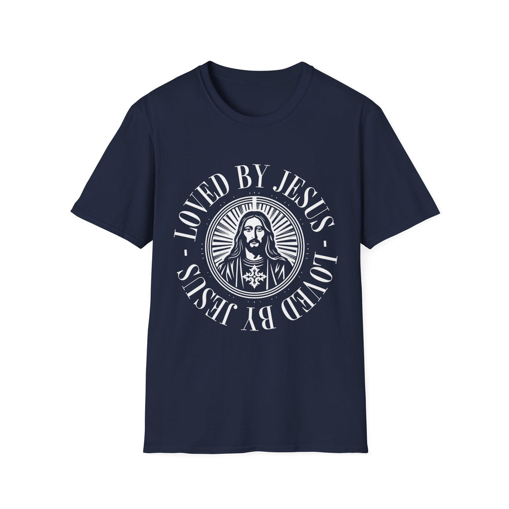 Loved By Jesus T-Shirt — Vintage Religious Graphic Tee