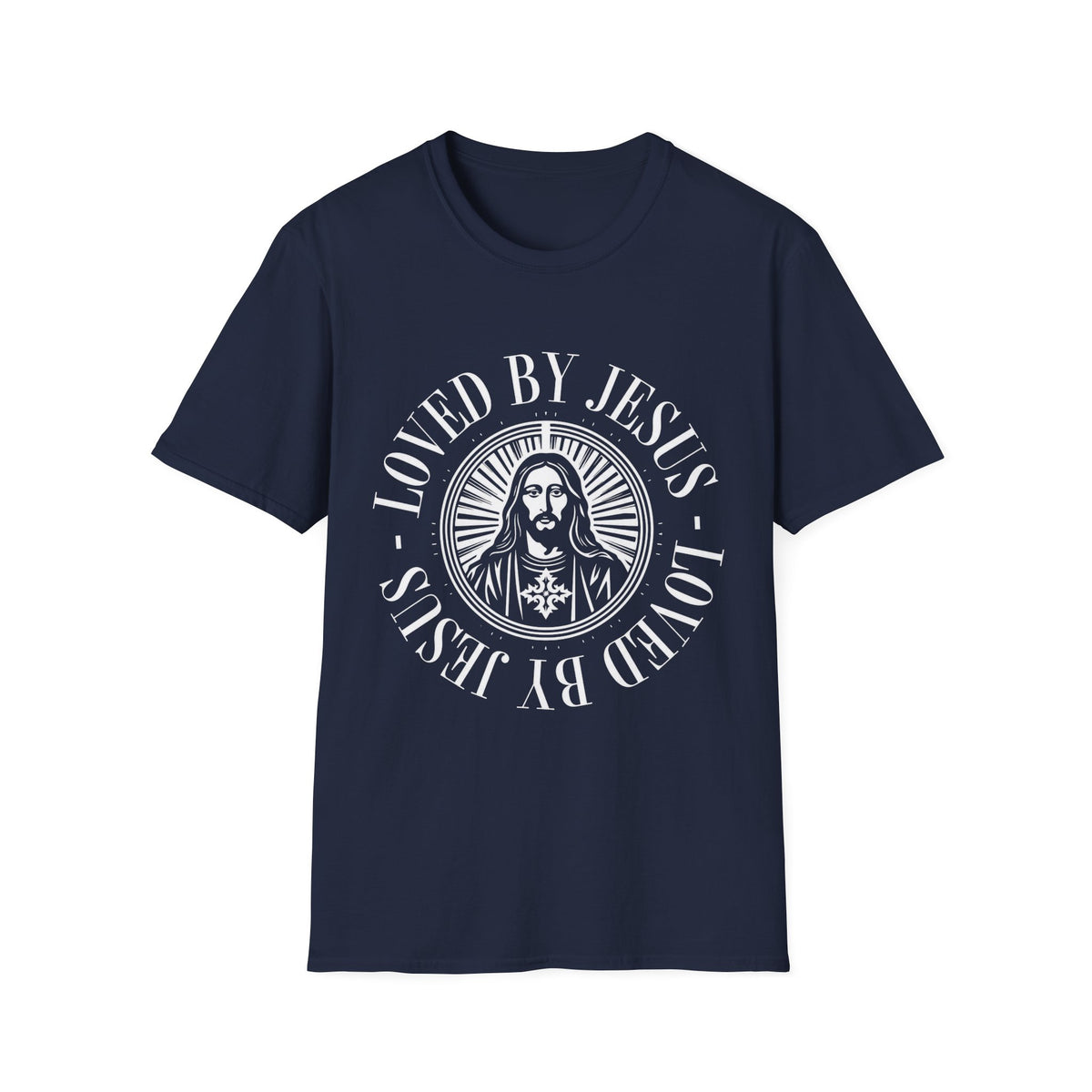 Loved By Jesus T-Shirt — Vintage Religious Graphic Tee