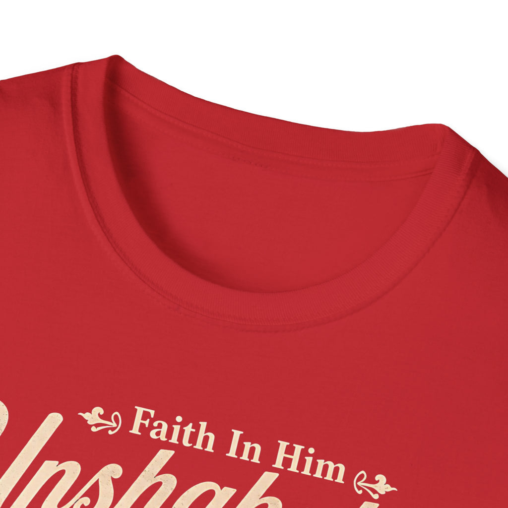 Christian T-Shirt — "Unshakable Hope" Faith in Him Graphic Tee