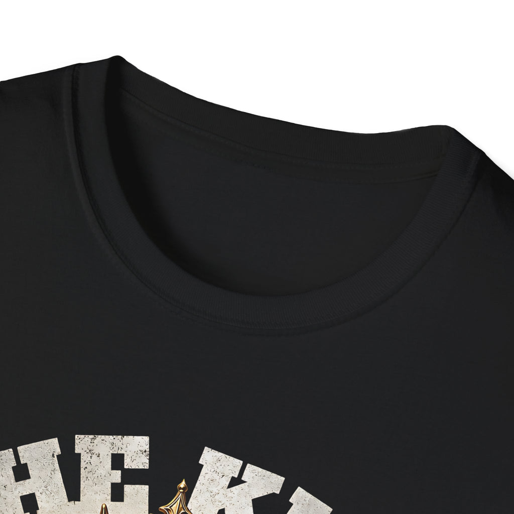 Jesus 'The King' T-Shirt — Crowned Christ Graphic Tee (Faith Gifts, Easter/Christmas)