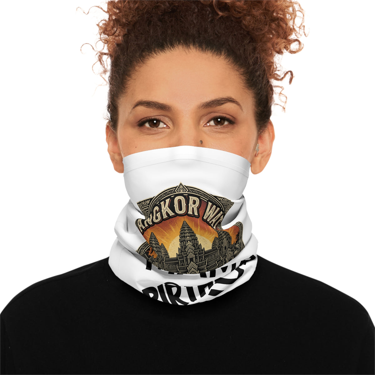 Angkor Wat 'Mama of the Birthday Dude' Lightweight Neck Gaiter