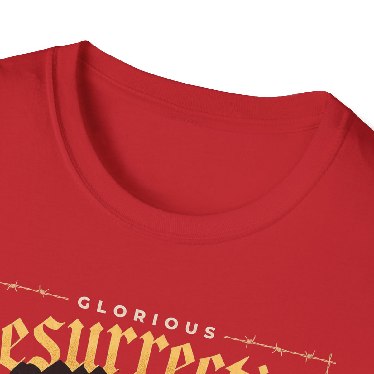 Resurrection Graphic T-Shirt — Glorious Jesus Easter Christian Tee