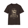 Jesus Lamb T-Shirt — 'Our Hope, Our Peace, Our Redeemer' Christian Tee (John 10:11)