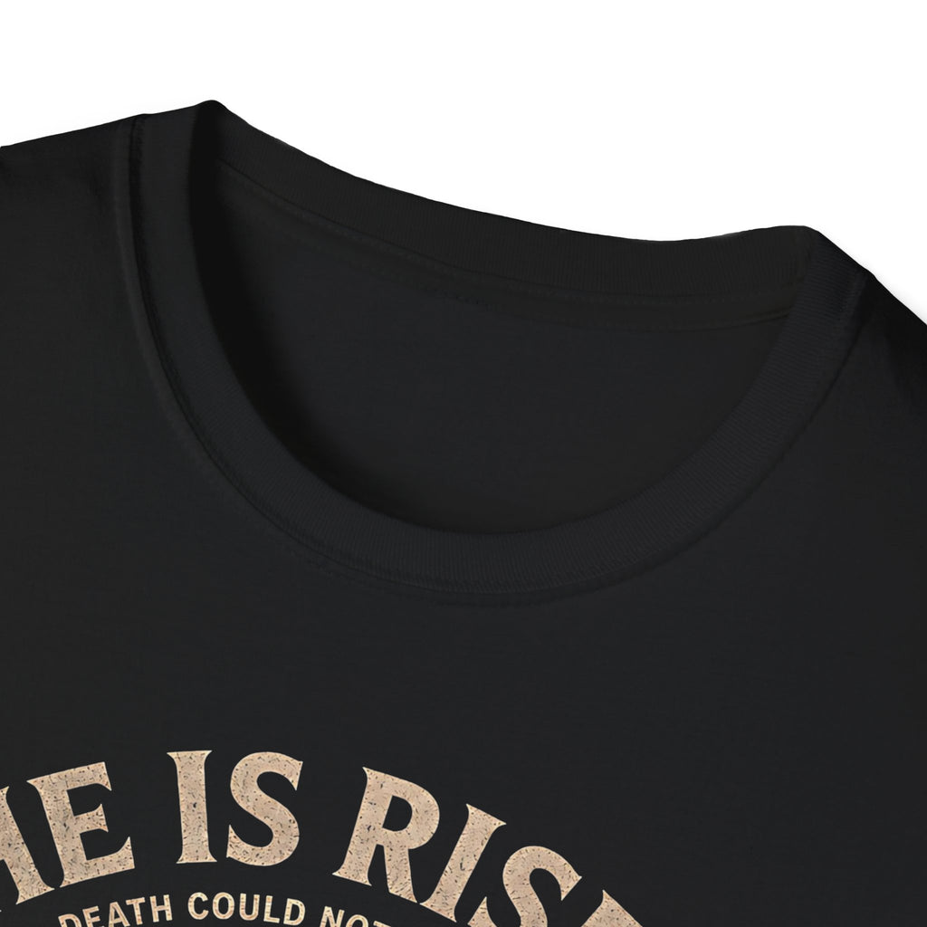 He Is Risen Christian T-Shirt — Victory Over Death Easter Jesus Tee